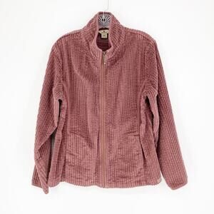 Woolrich Hazelberry Corduroy Cotton Full Zip Jacket Size Large